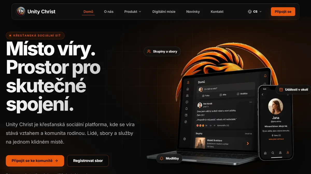 Náhled: Vícejazyčný web projektu
